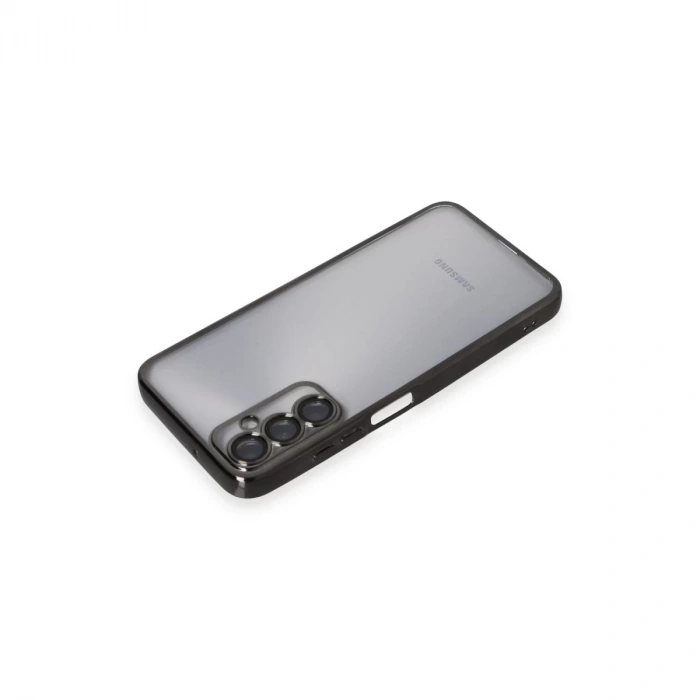 Samsung Galaxy A05s Kılıf Razer Lensli Silikon - Siyah