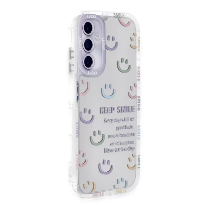 Samsung Galaxy A05s Kılıf Reflexion Desenli Kapak - Desen 2