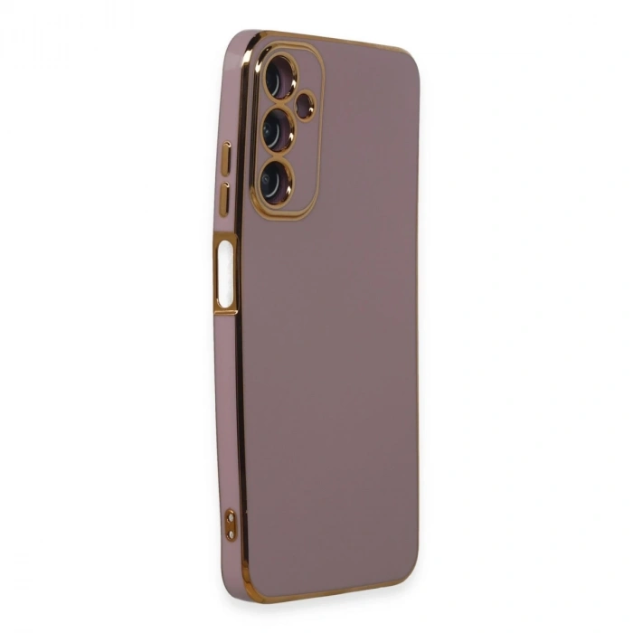 Samsung Galaxy A05s Kılıf Volet Silikon - Mor
