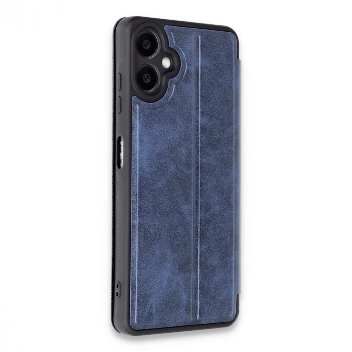 Samsung Galaxy A06 Kılıf Flip Cover - Lacivert