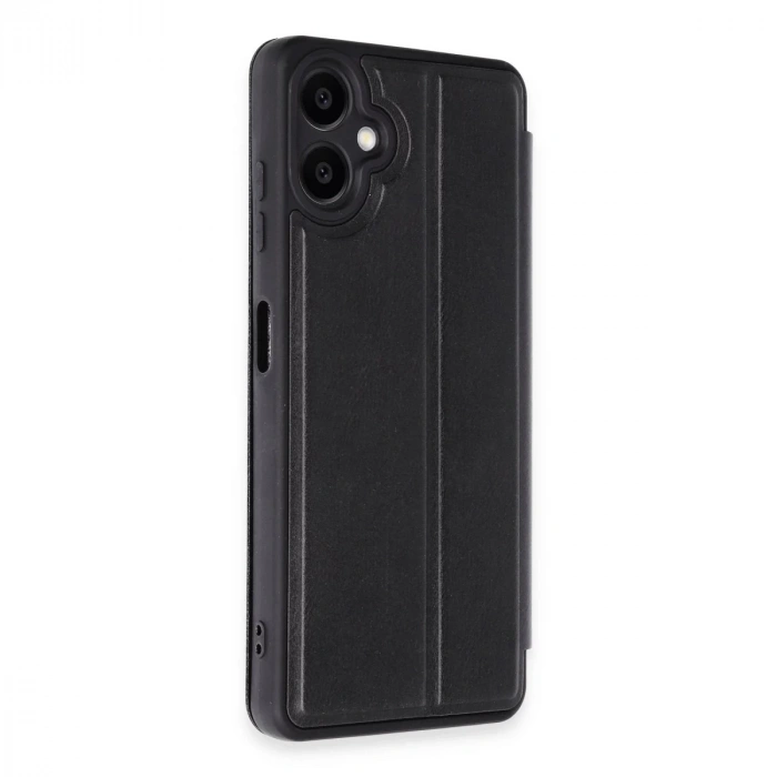 Samsung Galaxy A06 Kılıf Flip Cover - Siyah