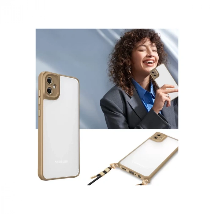Samsung Galaxy A06 Kılıf Penta Silikon Kılıf - Çöl Titanyum