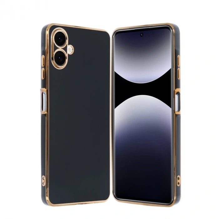 Samsung Galaxy A06 Kılıf Volet Silikon - Siyah