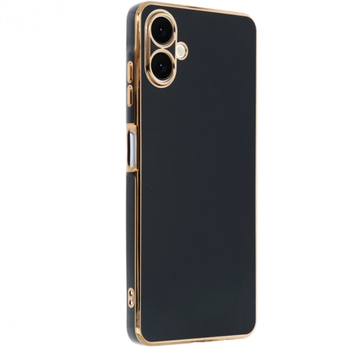 Samsung Galaxy A06 Kılıf Volet Silikon - Siyah