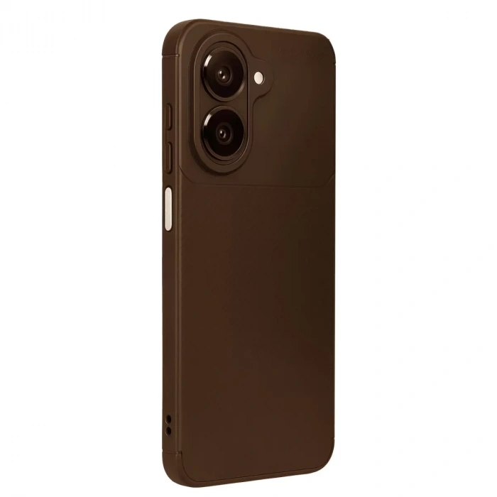 Samsung Galaxy A07 4g Auto Focus Karbon Kapak - Kahverengi