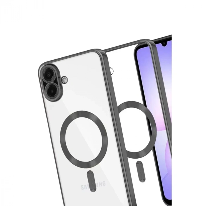 Samsung Galaxy A07 4g Kross Magneticsafe Kapak - Siyah