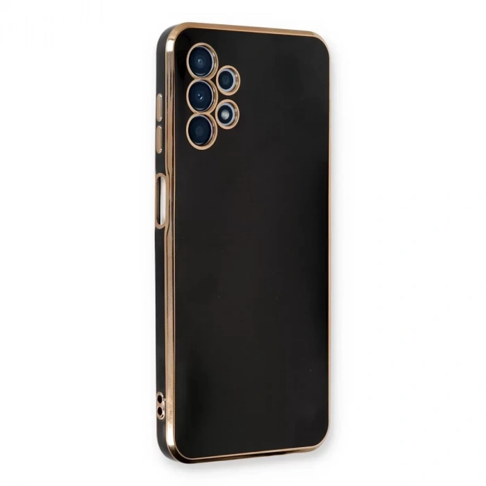 Samsung Galaxy A13 4g Kılıf Volet Silikon - Siyah
