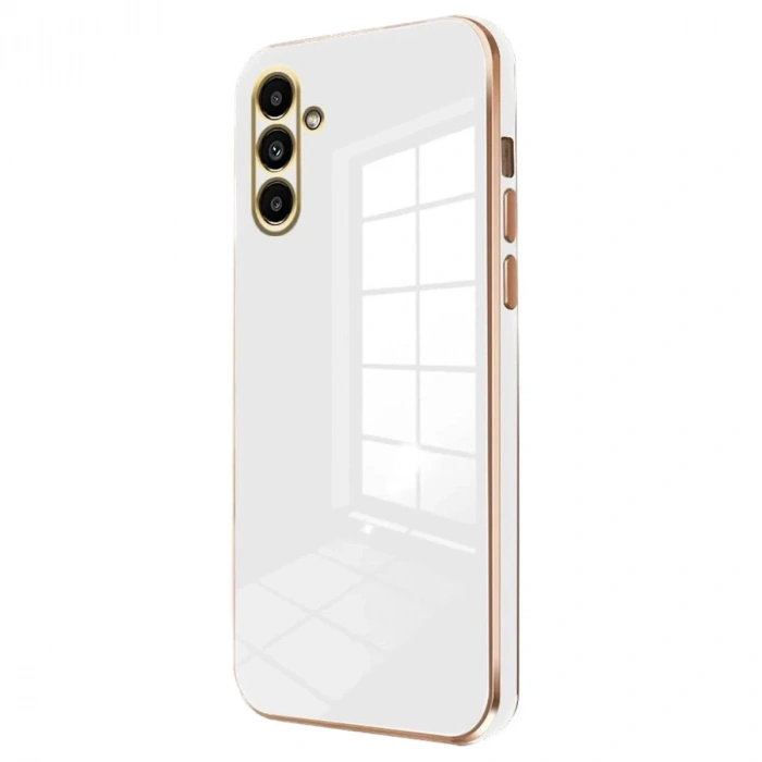 Samsung Galaxy A15 4g Kılıf Volet Silikon - Beyaz