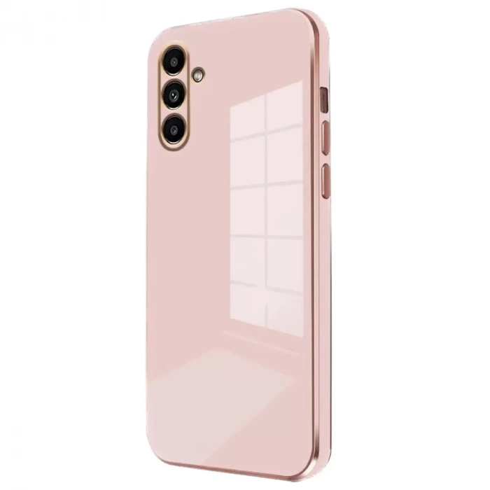 Samsung Galaxy A15 4g Kılıf Volet Silikon - Pembe