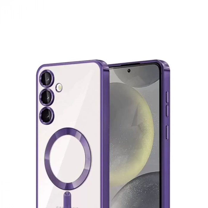 Samsung Galaxy A17 5g Kross Magneticsafe Kapak - Mor