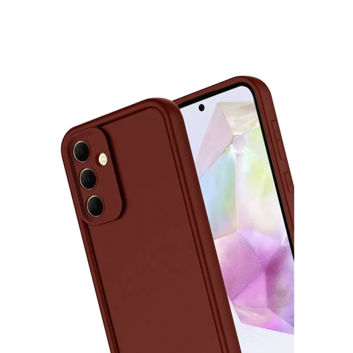 Samsung Galaxy A17 5g Viera Silikon - Bordo