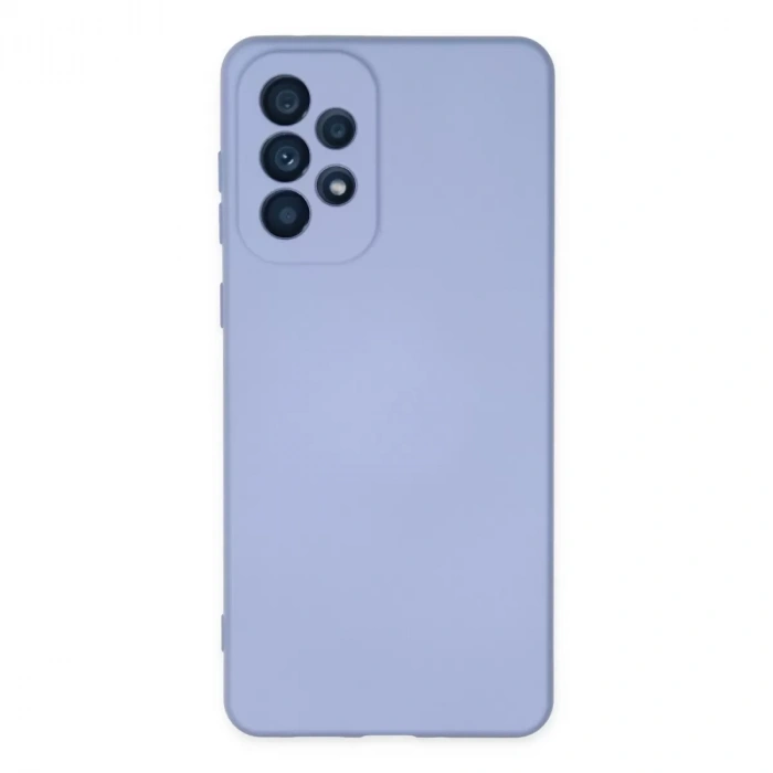 Samsung Galaxy A23 4g Kılıf Nano İçi Kadife Silikon - Lila