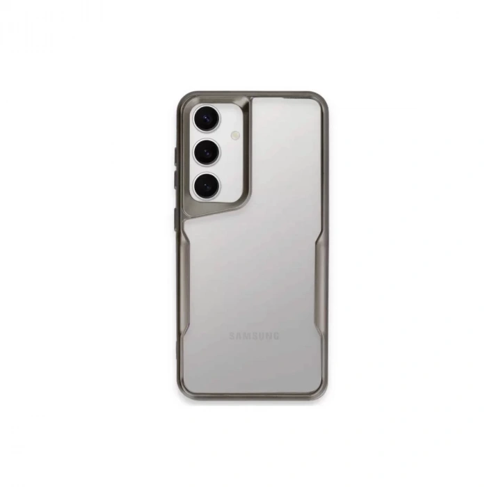 Samsung Galaxy A25 5g Kılıf Boyi Silikon Kapak - Titan Gri