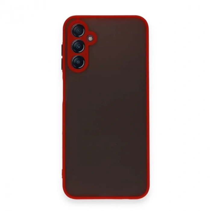 Samsung Galaxy A25 5g Kılıf Montreal Silikon Kapak - Kırmızı