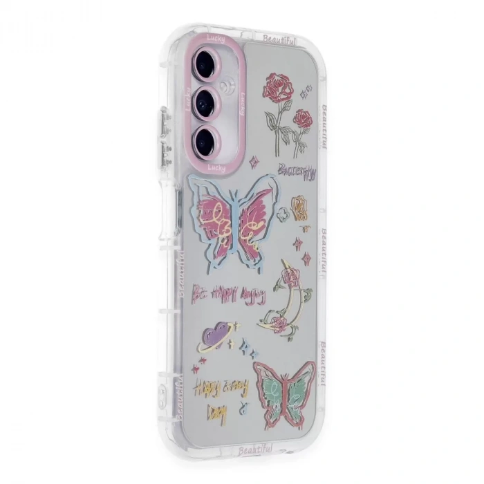Samsung Galaxy A25 5g Kılıf Reflexion Desenli Kapak - Desen 8