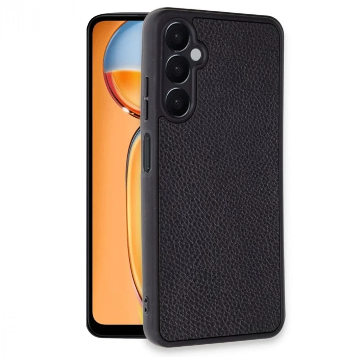 Samsung Galaxy A26 Kılıf Aras Deri Kapak - Siyah