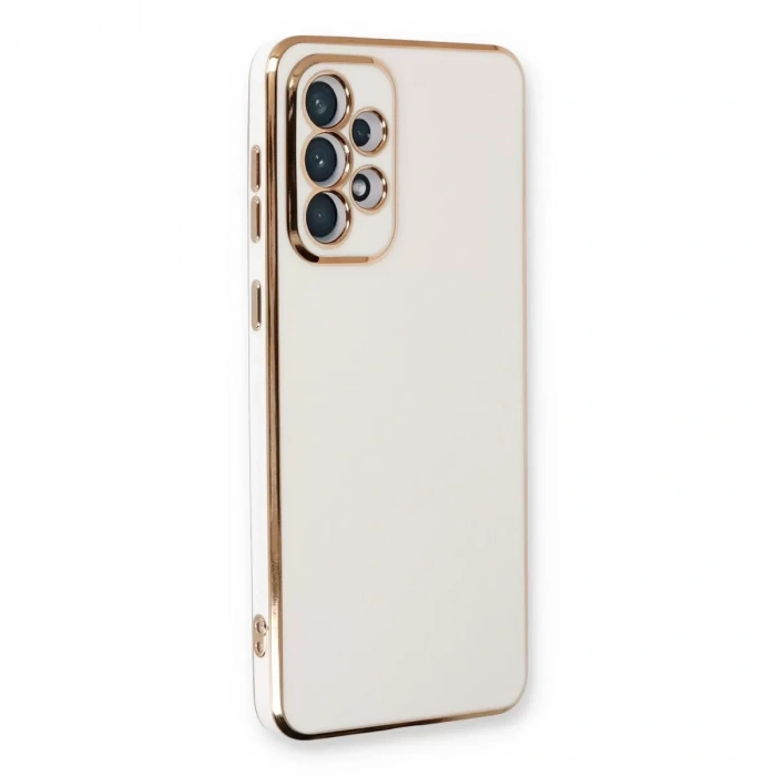 Samsung Galaxy A33 5g Kılıf Volet Silikon - Beyaz