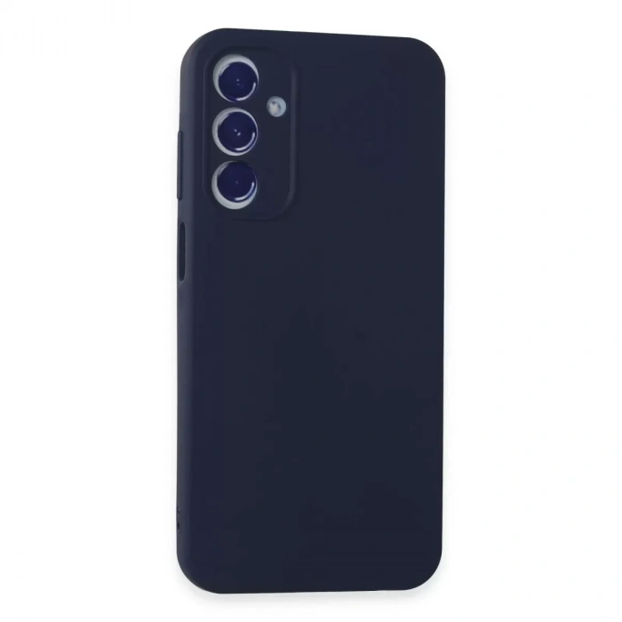 Samsung Galaxy A35 5g Kılıf First Silikon - Lacivert