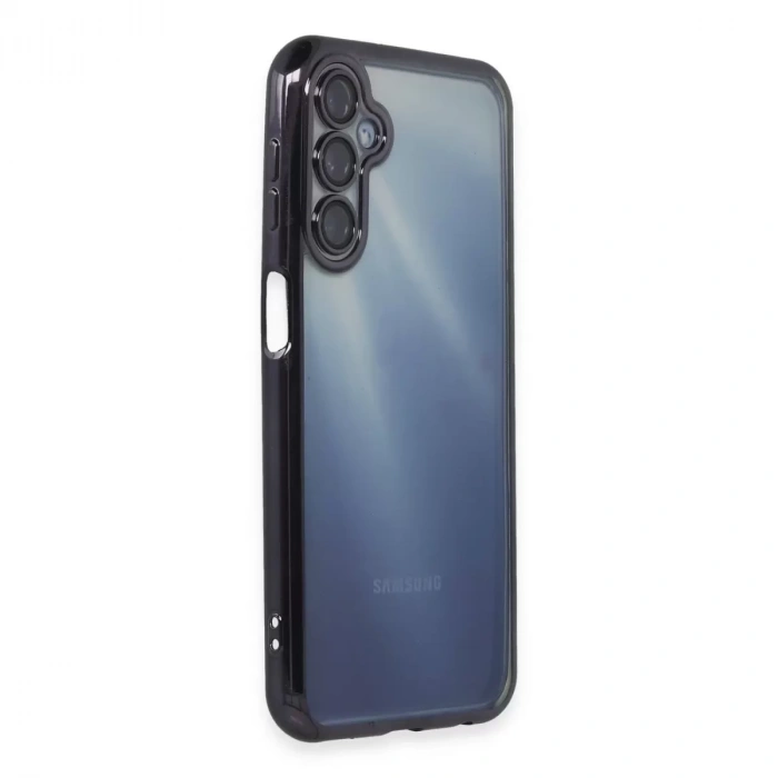 Samsung Galaxy A35 5g Kılıf Razer Lensli Silikon - Mor