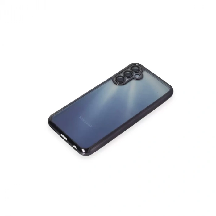 Samsung Galaxy A35 5g Kılıf Razer Lensli Silikon - Mor