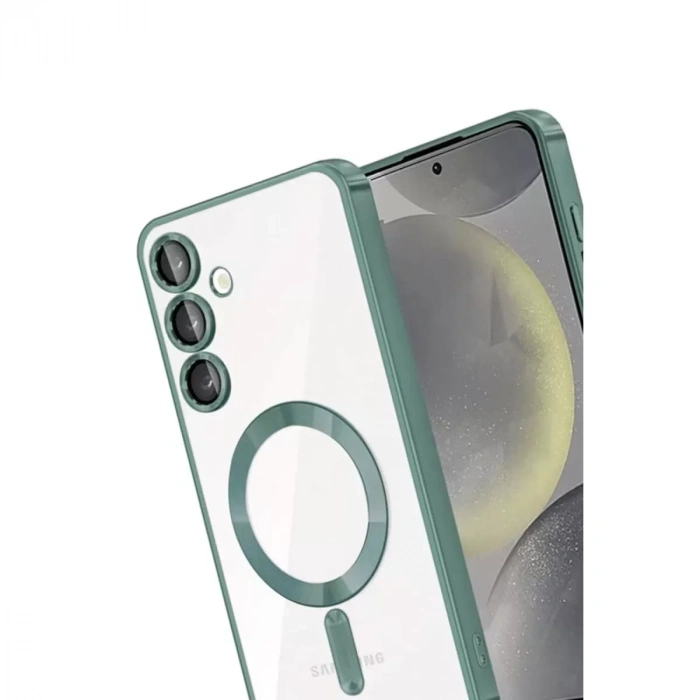 Samsung Galaxy A36 Kross Magneticsafe Kapak - Koyu Yeşil