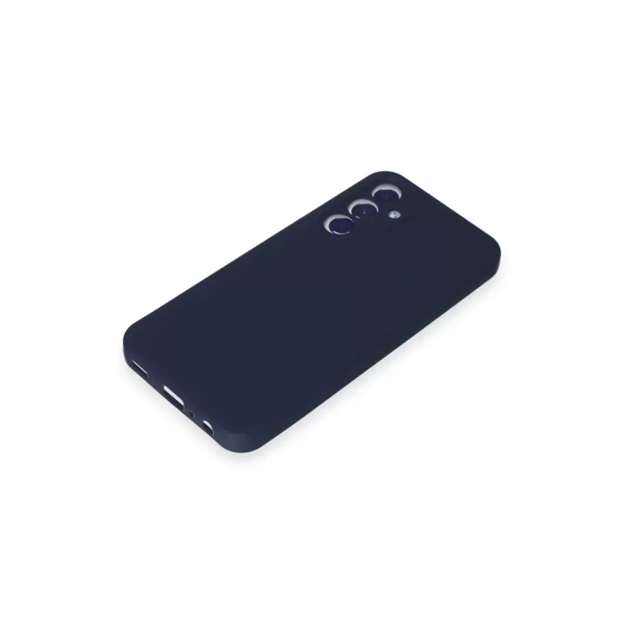Samsung Galaxy A55 5g Kılıf First Silikon - Lacivert