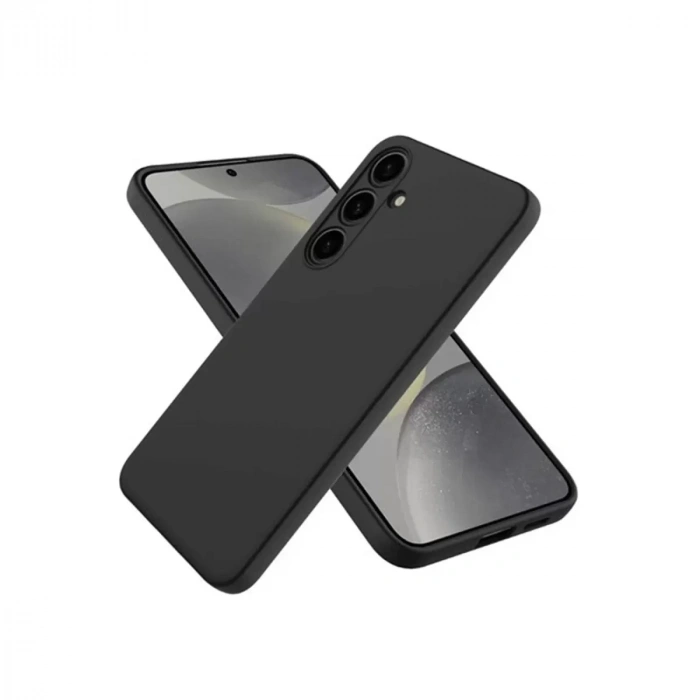 Samsung Galaxy A56 Kılıf First Silikon - Siyah
