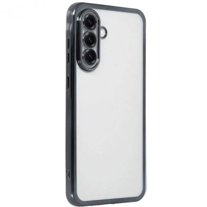 Samsung Galaxy A56 Kılıf Razer Lensli Silikon - Siyah