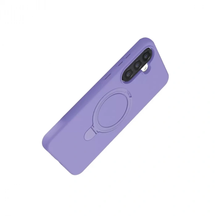 Samsung Galaxy A56 Regal Magsafe Standlı Kapak - Lila