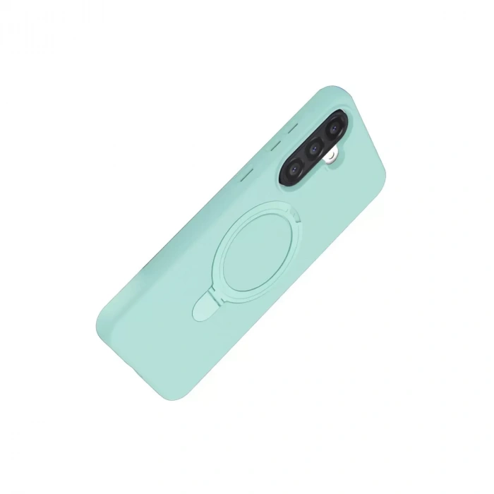 Samsung Galaxy A56 Regal Magsafe Standlı Kapak - Su Yeşili