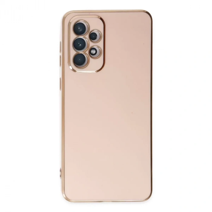 Samsung Galaxy A73 5g Kılıf Volet Silikon - Pembe