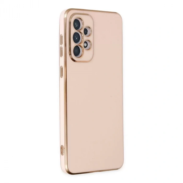 Samsung Galaxy A73 5g Kılıf Volet Silikon - Pembe