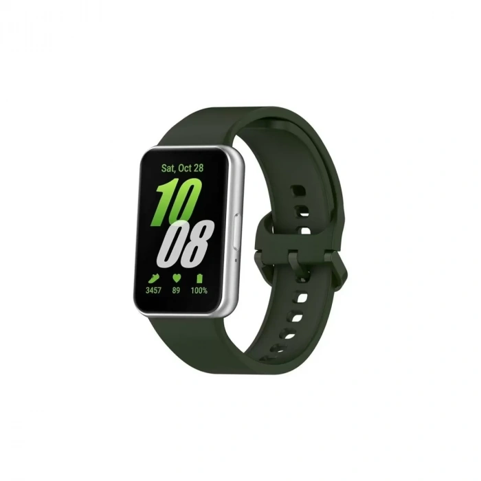 Samsung Galaxy Fit 3 Klasik Kordon - Haki Yeşil