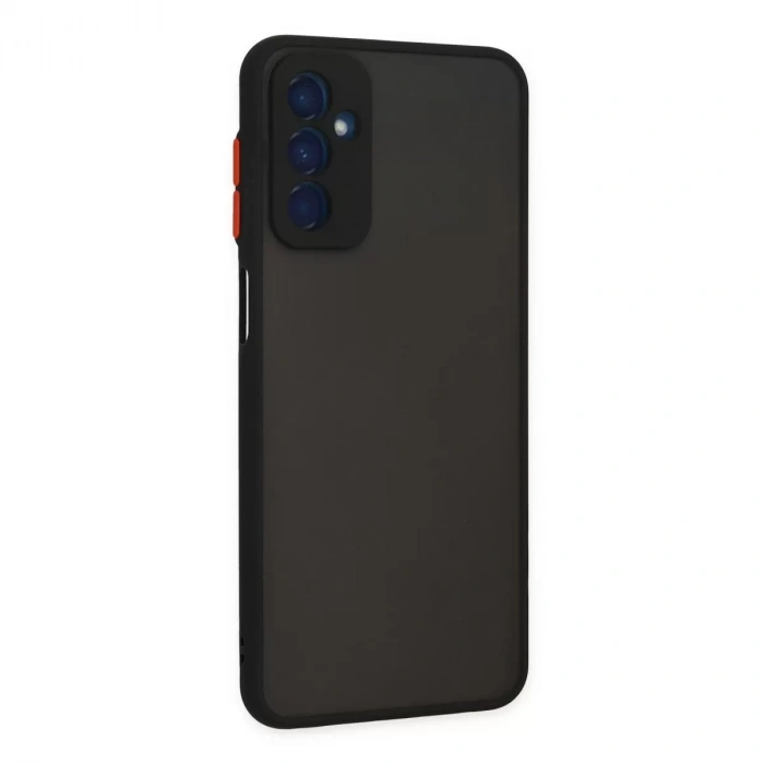 Samsung Galaxy M13 Kılıf Montreal Silikon Kapak - Siyah