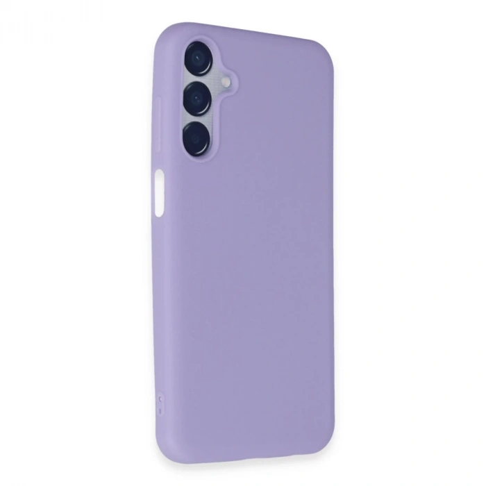 Samsung Galaxy M15 Kılıf First Silikon - Lila