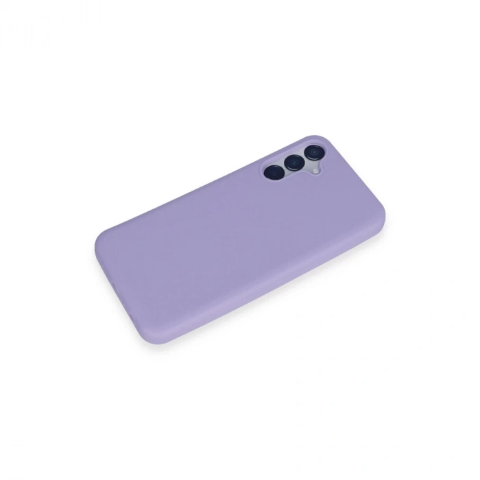 Samsung Galaxy M15 Kılıf First Silikon - Lila