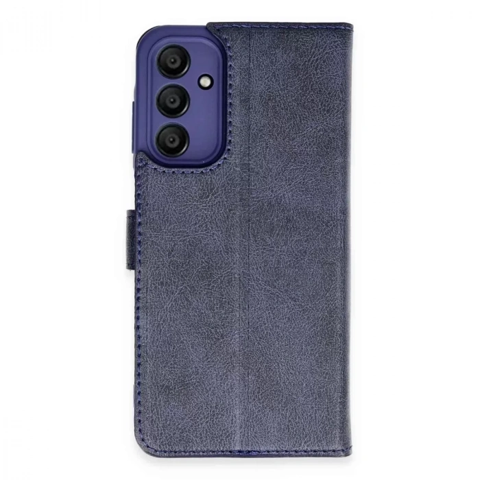 Samsung Galaxy M15 Kılıf Trend S Plus Kapaklı Kılıf - Lacivert