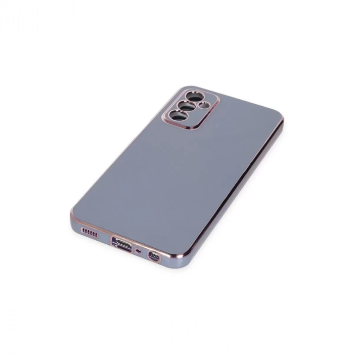 Samsung Galaxy M23 Kılıf Volet Silikon - Mavi