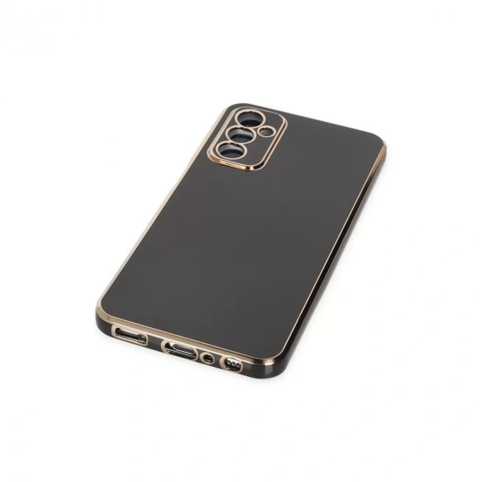 Samsung Galaxy M23 Kılıf Volet Silikon - Siyah