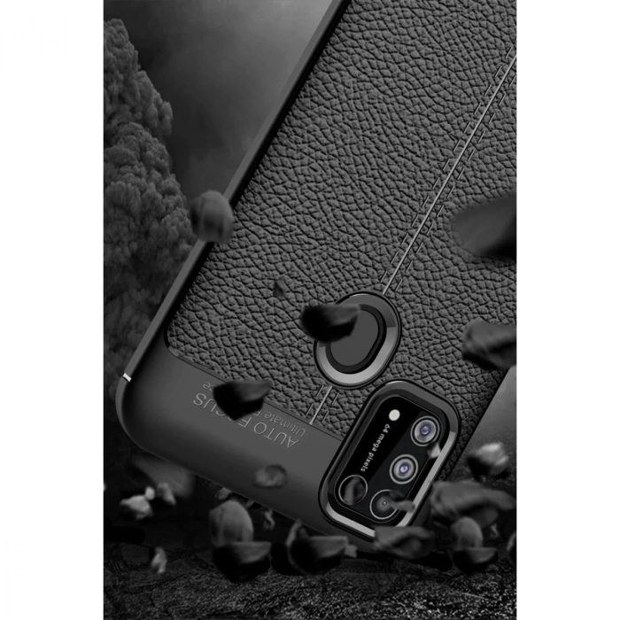 Samsung Galaxy M31 Kılıf Auto Focus Kapak - Kırmızı