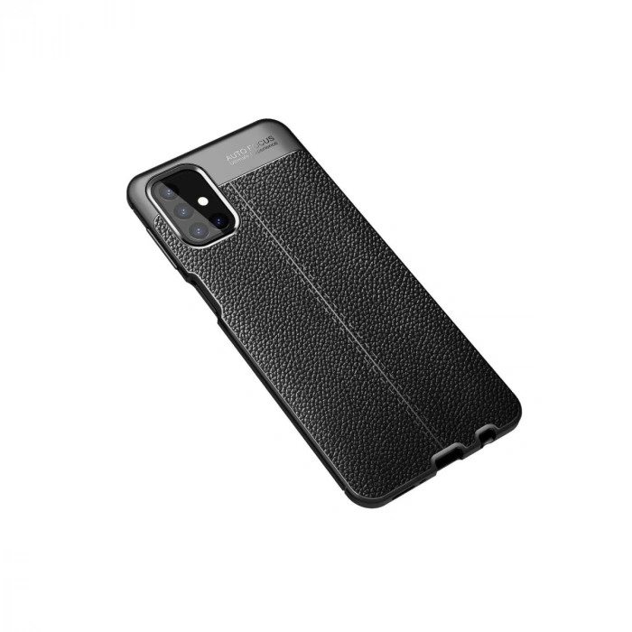 Samsung Galaxy M31s Kılıf Auto Focus Kapak - Siyah