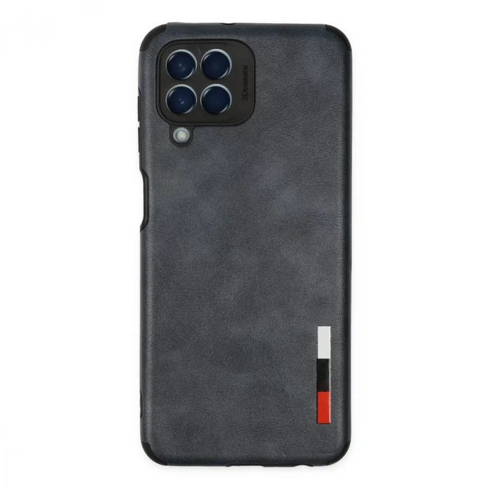 Samsung Galaxy M33 Kılıf Loop Deri Silikon - Lacivert