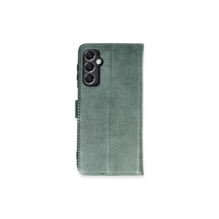 Samsung Galaxy M34 5g Kılıf Trend S Plus Kapaklı Kılıf - Yeşil