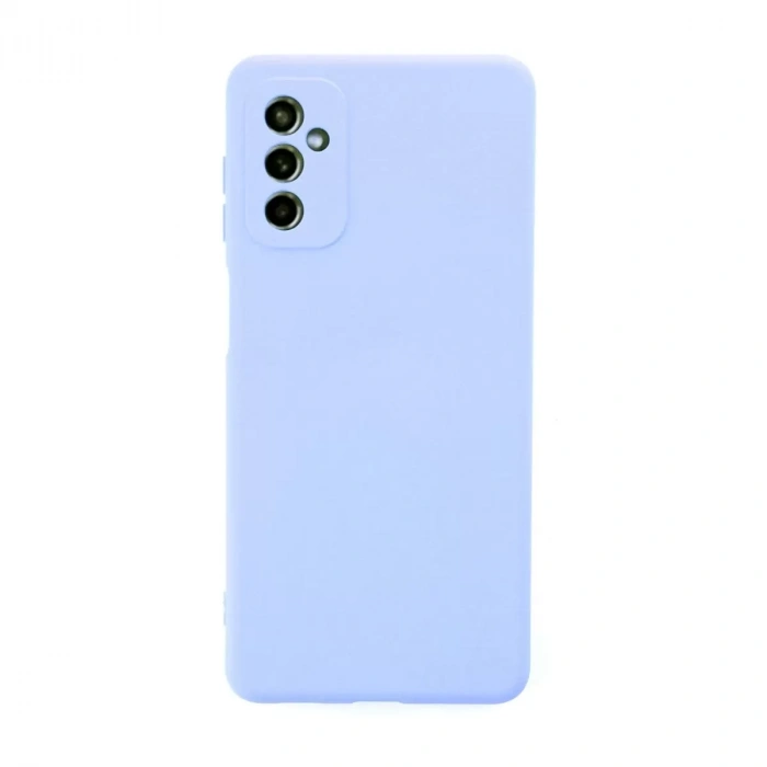 Samsung Galaxy M52 5g Kılıf Nano İçi Kadife Silikon - Lila