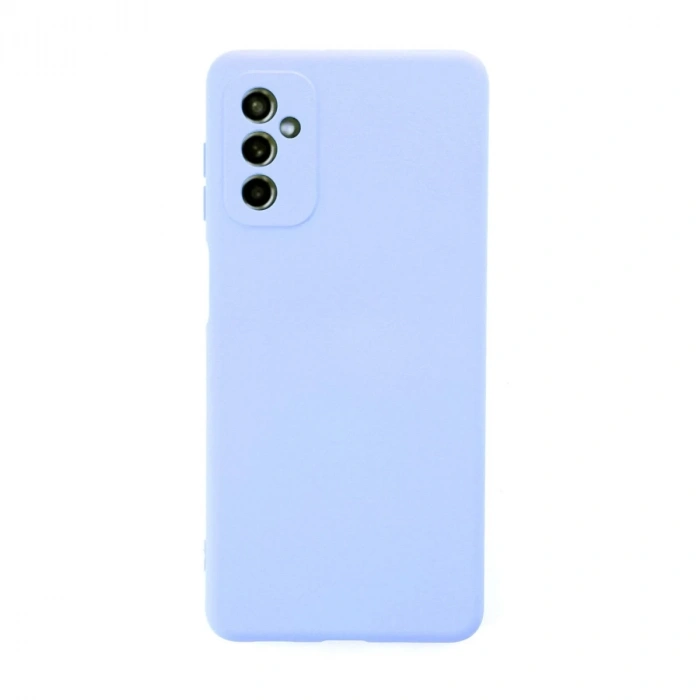 Samsung Galaxy M52 5g Kılıf Nano İçi Kadife Silikon - Lila