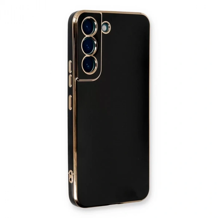 Samsung Galaxy S21 Fe Kılıf Volet Silikon - Siyah