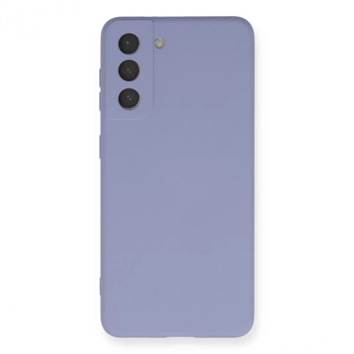 Samsung Galaxy S21 Kılıf Nano İçi Kadife Silikon - Lila