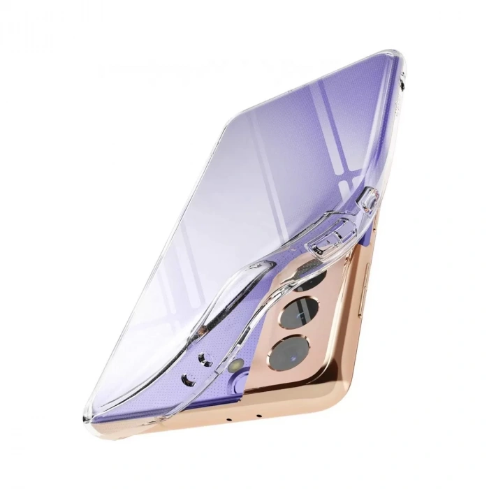 Samsung Galaxy S21 Plus Kılıf Lüx Şeffaf Silikon