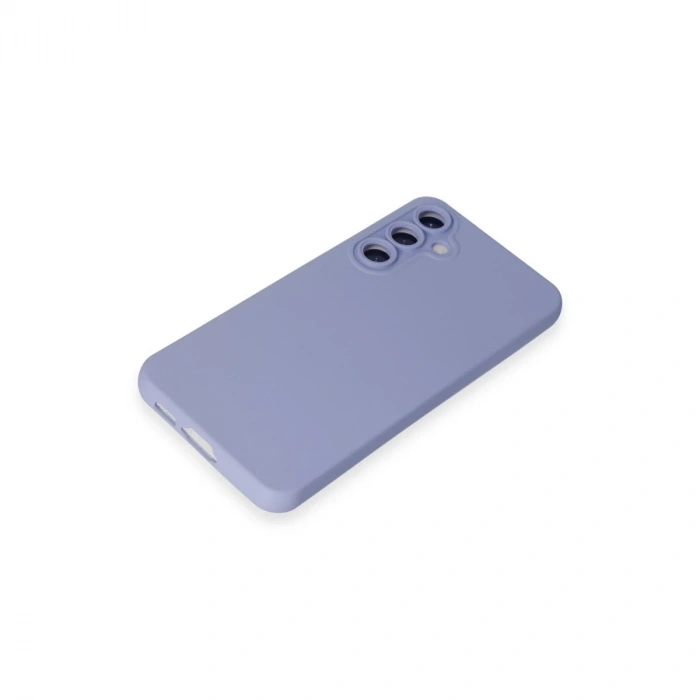 Samsung Galaxy S23 Fe Kılıf Nano İçi Kadife Silikon - Lila