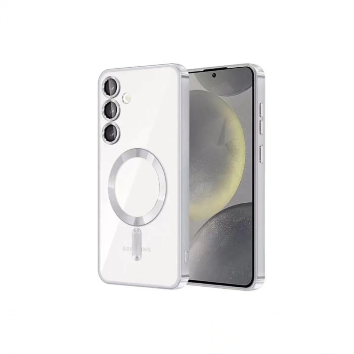 Samsung Galaxy S23 Kılıf Kross Magneticsafe Kapak - Titan Gri